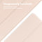 imoshion Tablet Hoes Geschikt voor Samsung Galaxy Tab A8 (2021/2022) - imoshion Trifold Bookcase - Beige /Beige