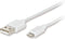 Vivanco TCVVLIGHTN24AW - USB-laadkabel - MFI gecertificeerd 1,2 m - Wit