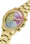 GUESS Sol GW0483L4 - Dameshorloge - Ø 38 MM - Goud