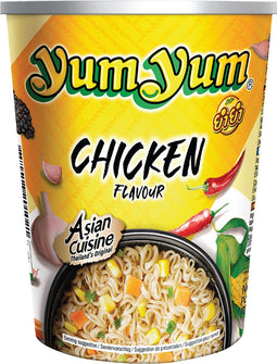 Yum Yum Instant Cupnoedels Kip - 12 x 70gr - Voordeelverpakking