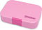 Yumbox Original - lekvrije Bento box lunchbox - 6 vakken - Power Pink / Mermaid tray