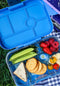Yumbox Original - lekvrije Bento box lunchbox - 6 vakken - Surf Blue / Race Cars tray