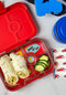 Yumbox Panino - lekvrije Bento box broodtrommel - 4 vakken - Roar Red / Race Cars tray