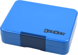 Yumbox Snack - lekvrije Bento box lunchbox - 3 vakken - Surf Blue / Rocket tray