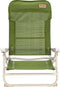 Outwell Seaford - Campingstoel - Inklapbaar 4 standen - Olijfgroen