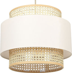 YUMURI - Hanglamp - Natuurlijk - Polyester
