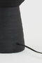 Light & Living Tafellamp Ayla - Keramiek - 61cm - Zwart - excl. kap