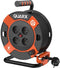 QUARX - 25m DIY haspel - H05VV-F 3G1.5mm² - 4 stopcontacten - Thermische beveiliging