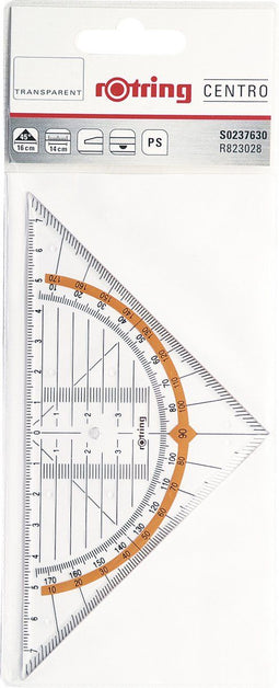 rOtring Centro geometrie-set vierkant | 16 cm