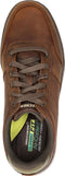 Skechers Evenston - Fanton Heren Sneakers - Leer - Kastanjebruin - Maat 43
