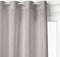 Atmosphera Alton Linnen Gordijn 140x240cm - Kant en klaar met ringen - Grijs
