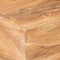 vidaXL - Salontafel - V-vormig - 66x66x30 - cm - massief - acaciahout