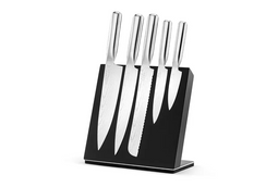 Pan Cook - 5-delige messenset - Ergonomische grip - Houten en RVS varianten