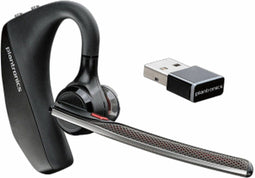 Plantronics Poly Voyager 5200 UC - Headset - Draadloos Bluetooth 30 m bereik - Noise cancelling