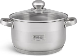 Edënbërg Classic Line - Kookpan met Deksel - RVS - Ø 22 cm