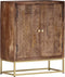 vidaXL - Dressoir - 60x30x75 - cm - massief - mangohout