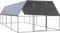 vidaXL - Kippenhok - 3x8x2 - m - gegalvaniseerd - staal