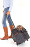 Flamingo Izzie - Hondentrolley - Waterafstotend - Zwart - 32 x 29 x 52 cm