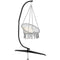 Coast C-vormige Hangstoel Standaard - 207cm - 150kg - Zwart