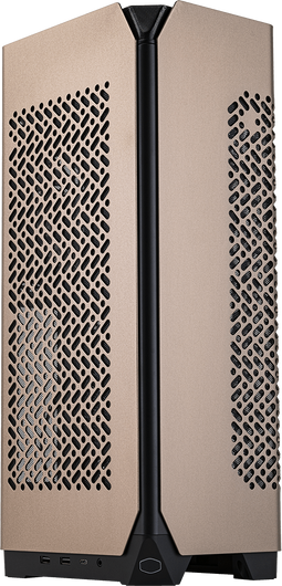 Cooler Master Ncore 100 MAX - SFF Behuizing - Mini-ITX - Brons