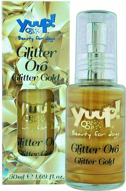 Yuup! fashion glitter gold hondenparfum - Default Title