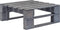 vidaXL - Tuinhocker - pallet - hout - grijs