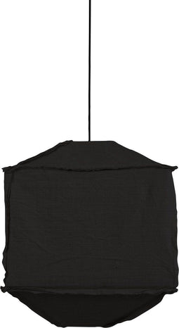 Light & Living Titan Hanglamp - Zwart - 50x50x60cm