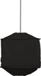Light & Living Titan Hanglamp - Zwart - 50x50x60cm