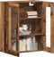 vidaXL - Wandkast - 69,5x34x90 - cm - oud - houtkleurig