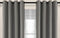 Larson - Luxe effen blackout gordijn - met ringen - 3m x 2.5m - Lichtgrijs