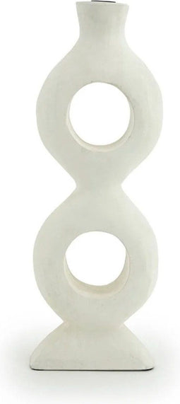 BY-BOO kandelaar Torch large - 18x7x48cm - white