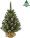 Triumph Tree Pittsburgh Kunstkerstboom in Jute - H90 x Ø56 cm - Groen Frosted