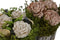 Decoratieve plant Home ESPRIT Bloem 18 x 18 x 24 cm (2 Stuks)