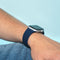 iMoshion Siliconen bandje Multipack voor Fitbit Versa 4 / 3 / Sense (2) - Zwart / Groen / Blauw
