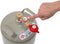 Rothenberger Gasfleszekering Gas OFF - Noodstop 100% afsluiter - Vulindicator - Messing