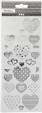 Stickers Goud - Hoeken Stickers - Gouden Decoratie Stickervellen - DIY Kaarten Maken - Zelfklevende Foliestickers - Scrapbooking - 10x23 cm