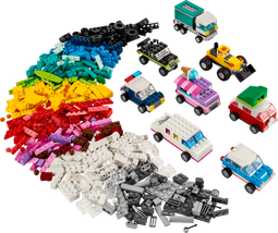 LEGO Classic 11036 - Creatieve voertuigen - 900 bouwstenen