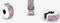 Pandora 791817PCZ - Clipbedel - Zilver 925 met Roze Zirkonia