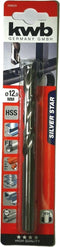 KWB HSS Silverstar Metaalboor op Kaart - 12 mm