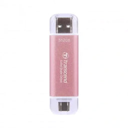 Transcend ESD310 - Draagbare SSD 512GB - 10 Gbps - Roze