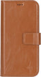 NorthLife Geschikt voor iPhone 16 Plus - Leren Afneembare 2-in-1 bookcase telefoonhoes - Cognac