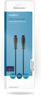 Nedis - Optische Audiokabel - TosLink Male - 3 m - Zwart