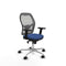 Piqueras y Crespo 2D086N0 - Bureaustoel - Verstelbare hoogte met armleuning - Marineblauw