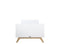 BED 90X200 LYNN WIT/NATUREL