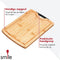 SMILE ® SDB-3 - Snijplank Hout - Met Sapgeul en Handgreep - Naturel