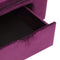 vidaXL - Hondenbank - met - lade - 75x50x38 - cm - pluche - bordeauxrood