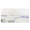 Schilderij DKD Home Decor Blauw Grijs Abstract Modern 90 x 3,7 x 90 cm (2 Stuks)
