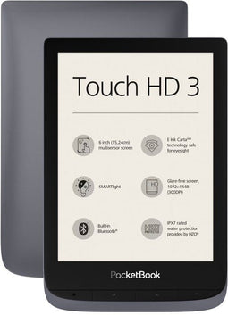 PocketBook Touch HD 3 - E-reader - 6 inch E Ink Carta - Waterbestendig