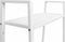 vidaXL - Ladder - boekenkast - 4 - schappen - metaal - wit