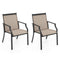 Coast Terrasstoelen 2 Delig - Ademend - Bruin
